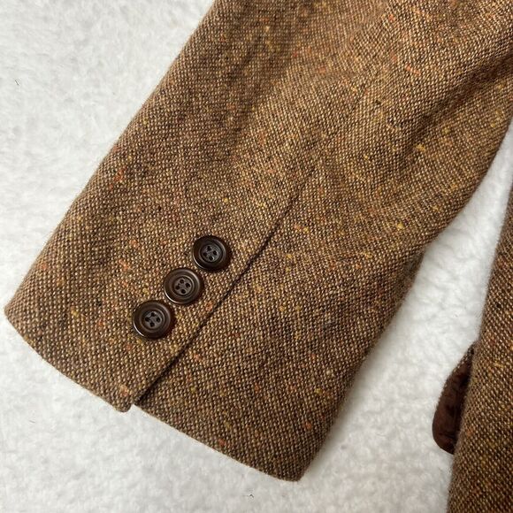 Elisabeth Liz Claiborne 18 (measures Smaller) L/XL Armazon Wool Blend Tan Brown - Picture 12 of 12